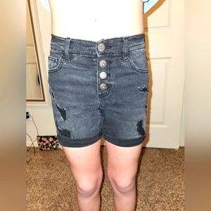 Justice Girls denim shorts